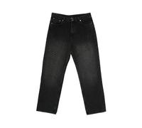 Daily Paper - Amba Monogram Jeans - Homme - Jeans - Noir - Taille: M