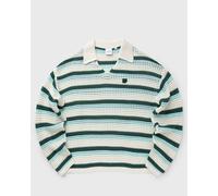 Daily Paper CROCHET V-NECK SWEATER men Pullovers blue|white taille: M