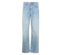 Daily Paper - Faded Monogram Amba Jeans - Homme - Jeans - Bleu - Taille: L