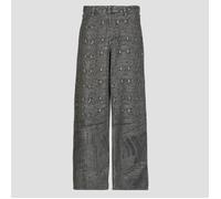 Daily Paper Jeans DENIM SNAKE OVERSIZED JEANS in Gris EU S