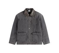 Daily Paper - Monogram Workwear Jacket - Homme - Vestes - Gris - Taille: M