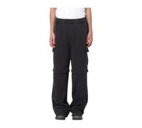 Daily Paper - Pantalon Cargo Coupe Relâchée Style Moderne - Homme - Pantalons - Noir - Taille: L