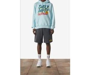 Daily Paper Renary Hood Cool Blue Taille: S | Sweatshirts à capuche Outlet | Unisex | Bleu