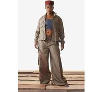 Daily Paper Sand Checked Kensine Pants Sand Check Taille: S | Pantalons Cargo Outlet | Homme | Marron