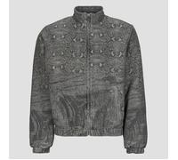 Daily Paper Veste DENIM SNAKE TRACK JACKET in Gris EU XL