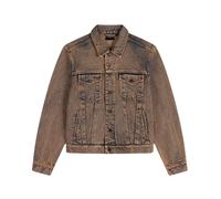 Daily Paper - Veste en denim de coton - Homme - Vestes - Brun - Taille: S