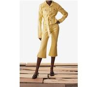 Daily Paper Yellow Ostrich Kalat Blazer Taille: XS | Vestes en jeans Outlet | Femme | Jaune
