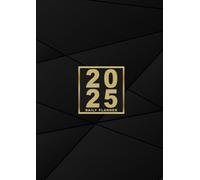 Daily planner 2025: Two pages per day diary, 12 months from January to December, A4 format