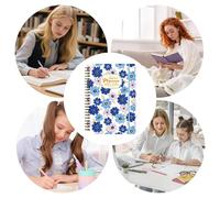 Daily Planner, 2026 Planner Weekly and Monthly, 5 Year Planning Coil Bound Datebooks for School Student Business Work Desk Scheduling