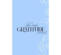 Daily Planner and Gratitude Journal Notebook BLUE EDITION