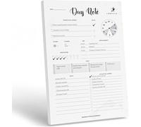 Daily Planner Day Note - Agenda Quotidien 2024 - To Do List Planner A4 Avec 60 Feuilles De Déchirure - Planifiez Vos Journées Pour Améliorer Votre Vie Professionnelle Et Personnelle (21 X 29,7 Cm)