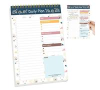 Daily Planner for Students, Weekly and Daily Planner, Custom Daily Planner, Fitness Daily Planner, Daily Planner Organizer, Undated Daily Planner, Self-Care Daily Planner, Time-Management Daily Plan