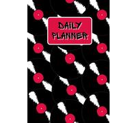 Daily Planner: Gratitude Log, Exercise & Meal Tracker with Vinyl Record Cover - Perfect for Productivity & Wellness