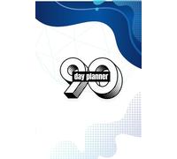 Daily Planner notebook. 90 day challenge for self-improvement and daily productivity: the notebook with 90 pages and the daily planners as an interior design