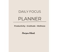 Daily Planner: Organize Your Day, Set Goals, Track Habits and Boost Productivity