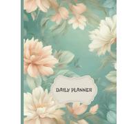 Daily Planner: Organizer with 160 pages is a perfect tool for anyone who values organization, productivity, and staying on top of daily tasks