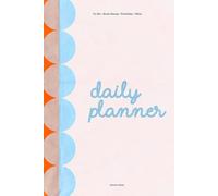 DAILY PLANNER - RETRO ORANGE EDITION: To-Do • Brain Dump • Priorities • Wins