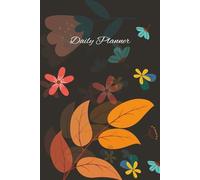 Daily Planner: Tracker for Every Day Use | 6x9 inches | 120 Pages | To Do List, Water and Exercise Tracking | Cute Notes Section