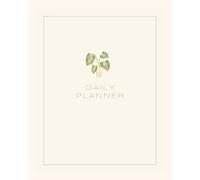 Daily Planner: Your personal agenda with daily schedule, notes and self-care section
