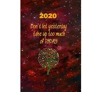 Daily Planners Bound To-Do List Book, Planner 2020, Weekly & Monthly Planner, 6" X 9", Jan. 2020 - Dec. 2020 Deep Space Galaxy: Personal Planner Notebook For Home,Work And School