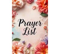 Daily Prayer List Journal to Build Trust and Reflect on God’s Grace