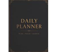 Daily Productivity Planner for Better Time Management: Large 8.5 x 11 Hourly Schedule and Time-Blocking Organizer for Appointments, Priorities, Work, School, and Everyday Tasks