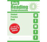 Daily Reading Comprehension, Grade 4 Student Workbook