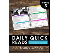 Daily Reading Warm Ups: Passages for Bell Ringers or Daily Quick Reads - 3rd GRADE