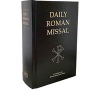 Daily Roman Missal (MTF) - Black Hardcover (According to the Roman Missal, Third Edition)