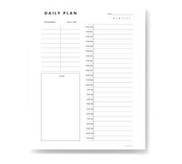 Daily Schedule & Appointment Planner: Houly Time Slots from 12 AM to 11 PM, Monday-Friday Undated Organizer with Notes, 8.5” X 11” Productivity Logbook