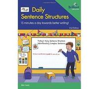 Daily Sentence Structures: 15 minutes a day towards better writing! - [Version Originale] Inconnu (Auteur)
