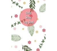 Daily Study Log Book: For Planning daily study goals and to do list, Consisting of Undated calendar and Lined papers for note, 120 pages, Size 6"x 9".