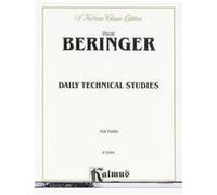 Oscar Beringer – Daily Technical Studies for Piano – Alfred Music