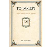 Daily To-Do List Planner: A Simple A4 Task Organizer for Productivity, Focus, and Stress-Free Planning