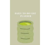 Daily To-Do List Planner: Iced Matcha Latte Aesthetic Design: Undated Daily Productivity Organizer for Women: Cute Green Matcha Tea Theme for Goal Setting, Task Management and Self-Care Routine