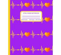 Daily Vitals Log | Daily Vital Signs Journal