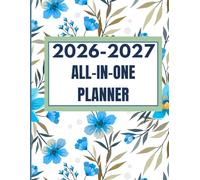 Daily Weekly Monthly & Life Planner 2026-2027 - All-in-One Diary Study Movie Book Travel: Perfect for Students, Teachers, Women & Men