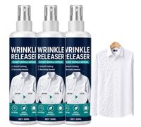 Dailyard Spray à Libération Des Rides Multiples, Dailyard Spray Anti-Static Pour Vêtements, Spray Defroissant Textile Sans Repassage, Spray Anti-Plis Pour éliminer Les Plis Dans Le Tissu, 50 ml (3PC)