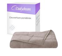 Dailydream Couverture thérapeutique lestée en polaire moelleuse, 4,5 kg, pour adultes, 135 x 200 cm, rose