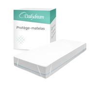 Dailydream Protège-matelas imperméable et respirant 180 x 200 cm - Blanc