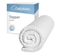 Dailydream Surmatelas 7 Zones 135x190 cm, Mousse de Confort, 4 cm