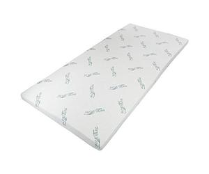 Dailydream Surmatelas 90x190 cm, Mousse à mémoire de Forme, 5 cm | Édition Aloe Vera, surmatelas avec housse douce au toucher, lavable, base antidérapante et sangles élastiques.