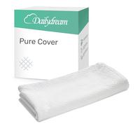 Dailydream Surmatelas Housse Pure 120x200x5 cm | Housse de surmatelas de rechange | Lavable, antidérapant et respirant | Housse pour surmatelas 60% polyester, 40% viscose | Certifié Oeko-TEX