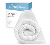 Dailydream Surmatelas viscoélastique avec Effet Mousse à mémoire de Forme modèle L, édition Standard, lit Simple (96,5 x 190,5 cm)