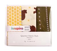 Dailylike Tissu pré-coupé: Quarter pack, Walk Through The Forest, 45x55cm