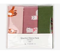 Dailylike Tissu pré-découpé : Quarter Pack, Animal, 45x55cm