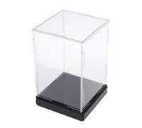 dailymall Display Cases Vitrine Acrylique Transparent Boîte Présentation pour Statues Figurines Modèle, Étanche - 20x20x35cm