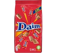 DAIM - 1 Sachet de 460g de Bonbons - Bonbons au Chocolat au Lait et Éclats de Caramel - Emballages individuels - Lot de 1x460g