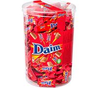 Daim - Bonbons au Chocolat au Lait et Éclats de Caramel - Emballages individuels - Tubo de 2,5 kg (390 Bonbons)