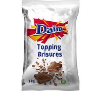 Daim - Brisures au Chocolat au Lait et Éclats de Caramel - Idéal pour Desserts et Pâtisseries - Sachet de 1 kg